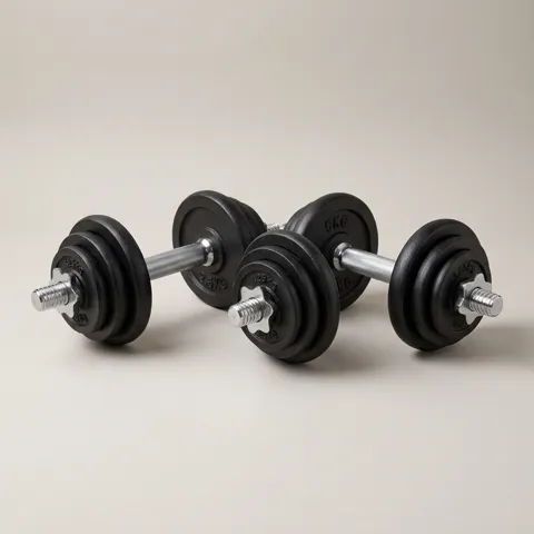 Hex Dumbbell Pair — 2 × 10kg